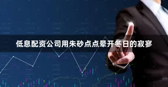 低息配资公司用朱砂点点晕开冬日的寂寥